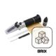 Refraktometer Brix 0-20% med